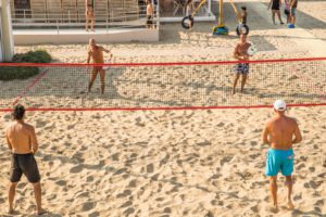 Campo da beach tennis